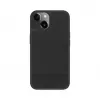 Evelatus Funda trasera de piel sintética MagSafe para Apple iPhone 15 negra