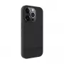 Evelatus Funda trasera de piel sintética MagSafe para Apple iPhone 15 Pro Max negra