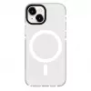 Evelatus Funda transparente PC+TPU con MagSafe para Apple iPhone 15 Plus transparente