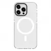 Evelatus Funda transparente PC+TPU con MagSafe para Apple iPhone 15 Pro transparente