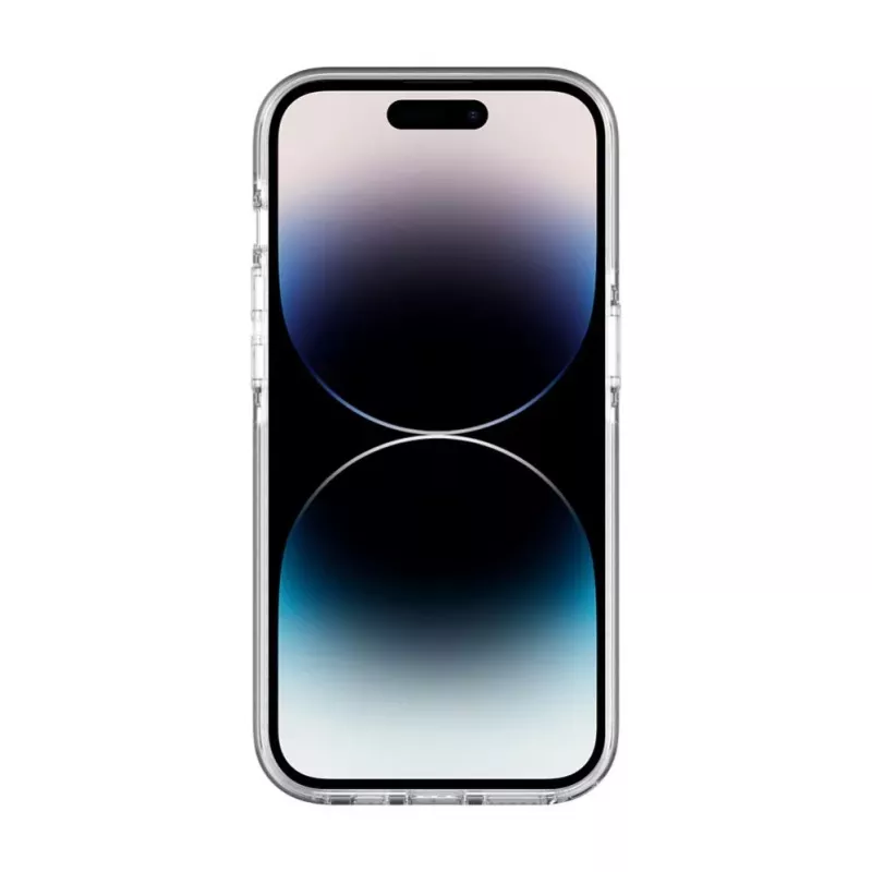 Evelatus Funda transparente PC+TPU con MagSafe para Apple iPhone 15 Pro transparente