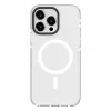 Evelatus Funda transparente PC+TPU con MagSafe para Apple iPhone 15 Pro Max transparente