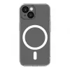 Evelatus Funda transparente con MagSafe y protección de cámara para Apple iPhone 15 transparente