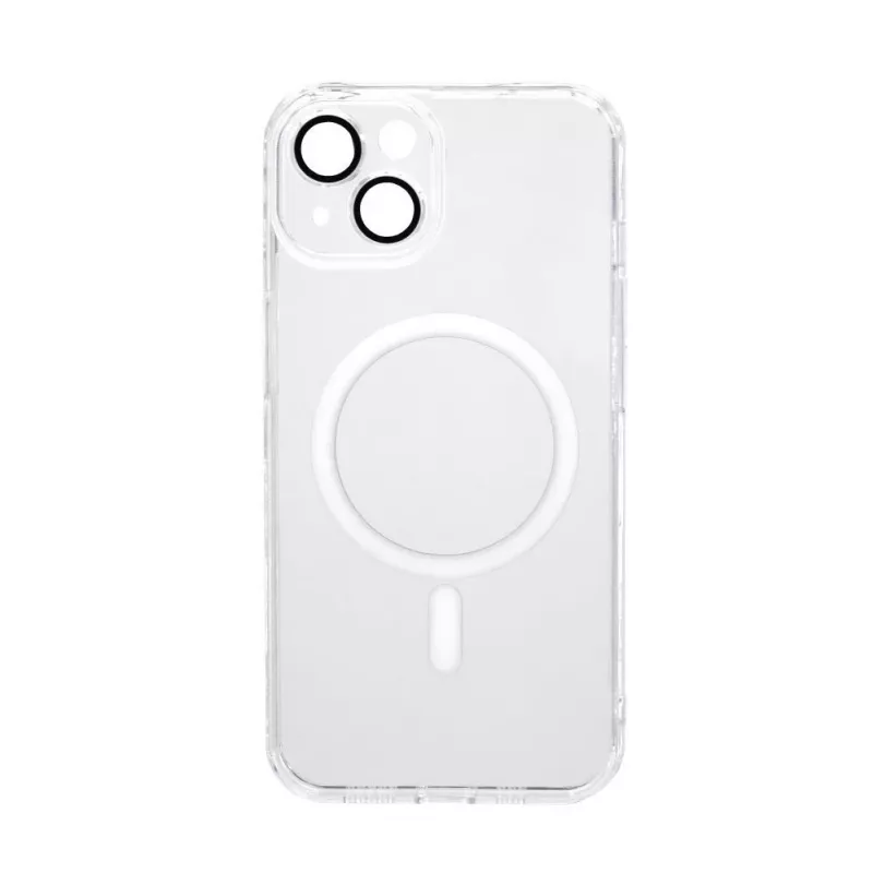 Evelatus Funda transparente con MagSafe y protección de cámara para Apple iPhone 15 transparente