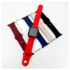Evelatus Correa de silicona Loop para Watch 38/40/41mm (132mm M/L) roja