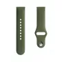 Evelatus Correa de silicona Loop para Watch 20mm (130mm M/L) verde oscuro