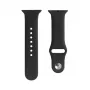Evelatus Correa de silicona Loop para Apple Watch 42/44/45mm (140mm M/L) negra