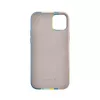 Funda de silicona Evelatus para Apple iPhone 15 multicolor azul rosa