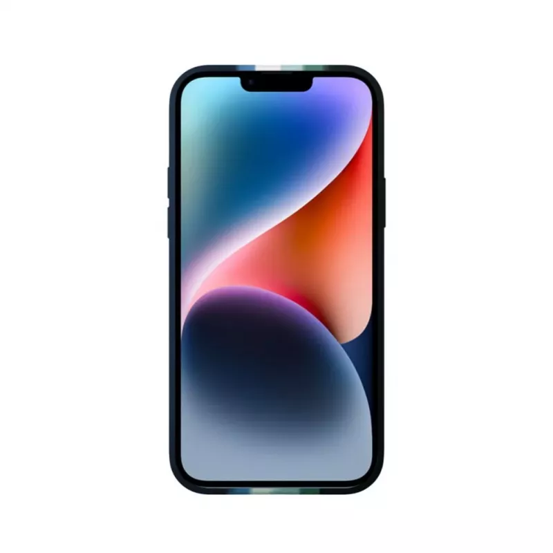 Funda de silicona Evelatus para Apple iPhone 15 multicolor verde