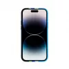 Funda de silicona Evelatus para Apple iPhone 15 Pro Max multicolor azul