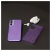 Funda de silicona Shine iLike para Samsung Galaxy A14 5G transparente violeta