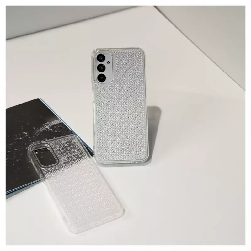 Funda de silicona Shine iLike para Samsung Galaxy A14 5G transparente