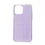 Funda de silicona Shine iLike para Apple iPhone 13 transparente violeta