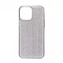 Funda de silicona Shine iLike para Apple iPhone 14 transparente negra