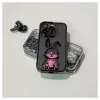 iLike Apple iPhone 15 Pro Funda de silicona Print Desire Rabbit lila