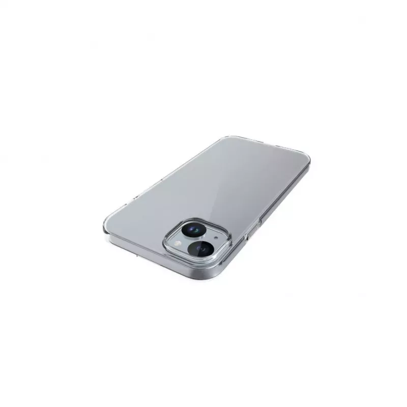 Evelatus Apple iPhone 15 Plus Funda de silicona transparente 1,5 mm TPU