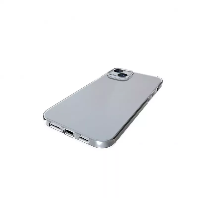 Evelatus Apple iPhone 15 Plus Funda de silicona transparente 1,5 mm TPU
