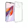 Evelatus Xiaomi Redmi 12C Funda de silicona antichoque militar transparente