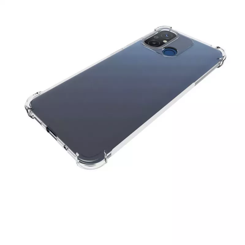 Evelatus Xiaomi Redmi 12C Funda de silicona antichoque militar transparente