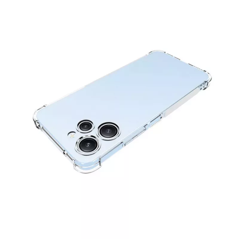 Evelatus Xiaomi Redmi 12 Funda de silicona antichoque militar transparente