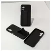 iLike Samsung Galaxy A14 5G Funda de silicona con soporte negro