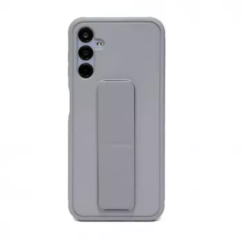 iLike Samsung Galaxy A14 5G Funda de silicona con soporte lila
