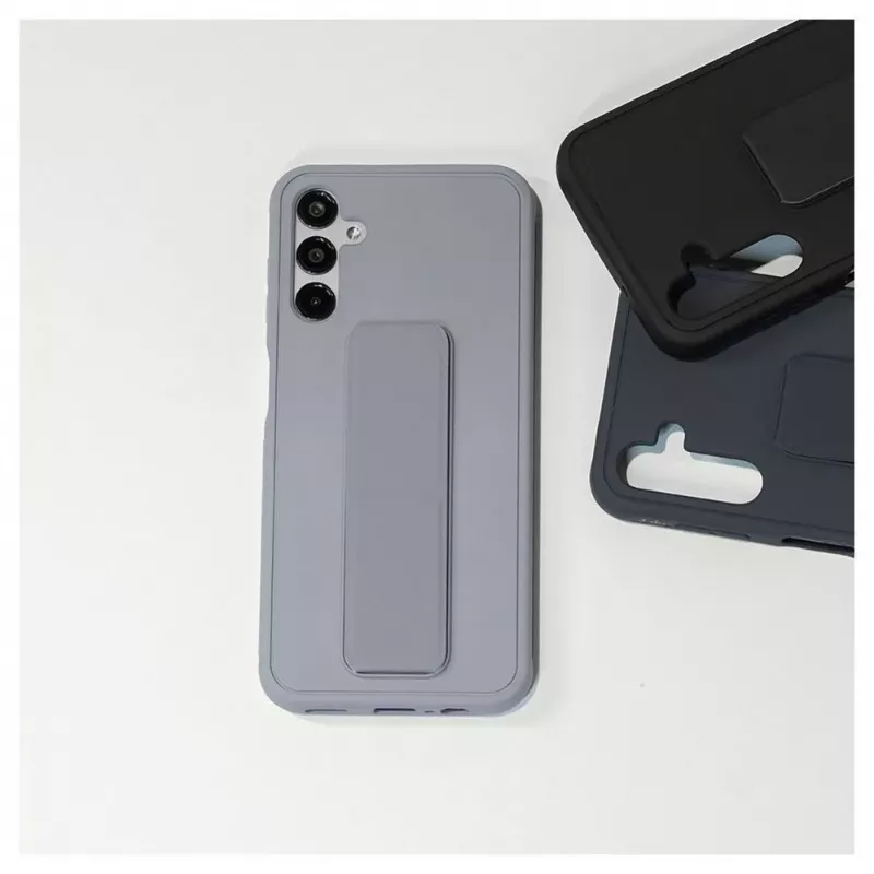 iLike Samsung Galaxy A14 5G Funda de silicona con soporte lila