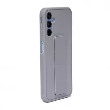 iLike Samsung Galaxy A14 5G Funda de silicona con soporte lila