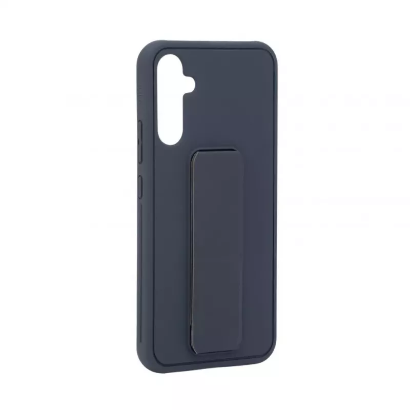 iLike Samsung Galaxy A34 5G Funda de silicona con soporte azul