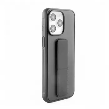 iLike Apple iPhone 14 Pro funda de silicona con soporte negra