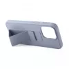 iLike Apple iPhone 15 funda de silicona con soporte lila