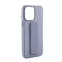 iLike Apple iPhone 15 funda de silicona con soporte lila