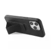 iLike Apple iPhone 15 Pro funda de silicona con soporte negra