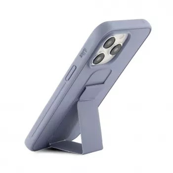 iLike Apple iPhone 15 Pro funda de silicona con soporte lila