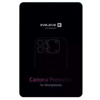 Evelatus Apple iPhone 15 Pro Max protector de lente de cámara completo Armor transparente