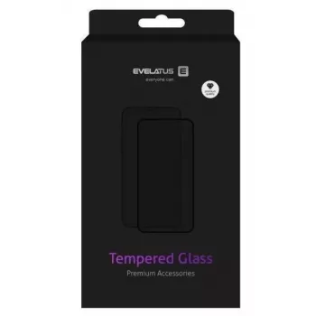 Evelatus Apple iPhone 15 Pro Max Protector de pantalla Corning Gorilla Glass antiestático 3D Full Cover 5X más resistente