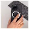 iLike Apple iPhone 15 Pro Max funda con soporte con MagSafe negra