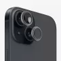 Evelatus Apple iPhone 15 protector de lente de cámara Armor negro