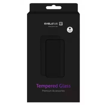 Evelatus Apple iPhone 15 Plus Privacy Rubber Anti-Broken 3D Glass Full Cover Japan Glue antiestático