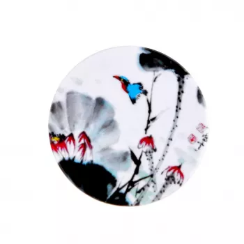 iLike Universal Pop Holder Flower Blanco