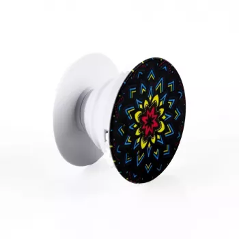 iLike Universal Pop Holder Hypnotic Negro Amarillo