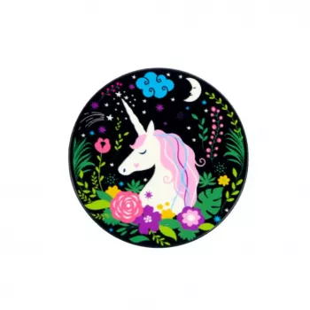 iLike Universal Pop Holder Unicornio Negro