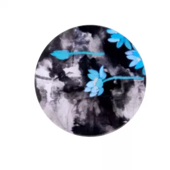 iLike Universal Pop Holder Flower Azul