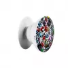 iLike Universal Pop Holder Stickers - Negro - 1 pack