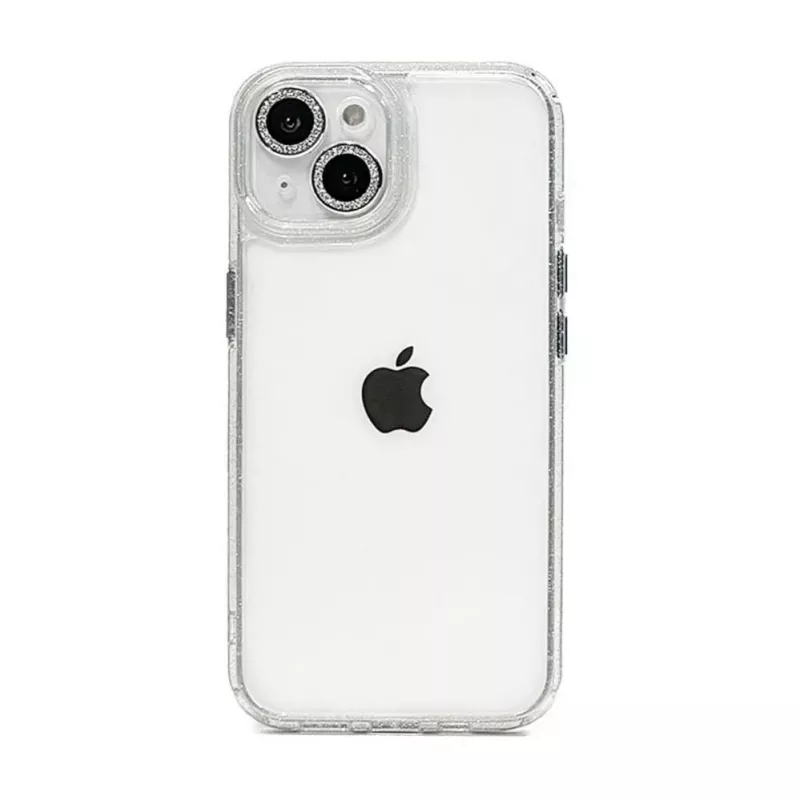 iLike Apple iPhone 13 Funda acrílica Stars Lens blanca