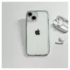 iLike Apple iPhone 14 Funda acrílica Stars Lens blanca