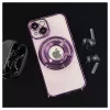 iLike Apple iPhone 14 Funda IH MagSafe con soporte oculto morada