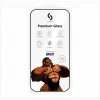 Connect Samsung Galaxy S23 Privacy 2.5D Silk Full Cover Anti-Static Más resistente Negro