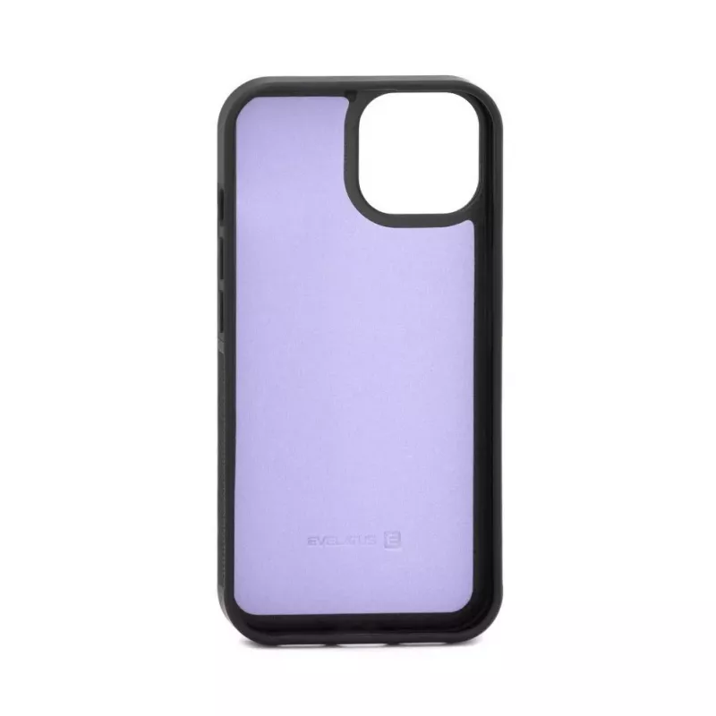 Evelatus Apple iPhone 14 Funda cartera y slim Morado