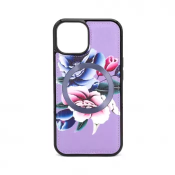 Evelatus Apple iPhone 14 Funda cartera y slim Morado